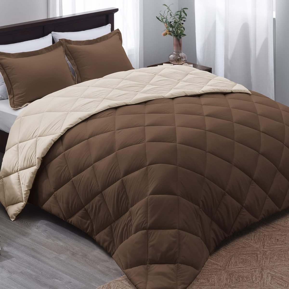 Reversible Down Alternative All Seasons Luxury Comforter Set - Anna's Linens