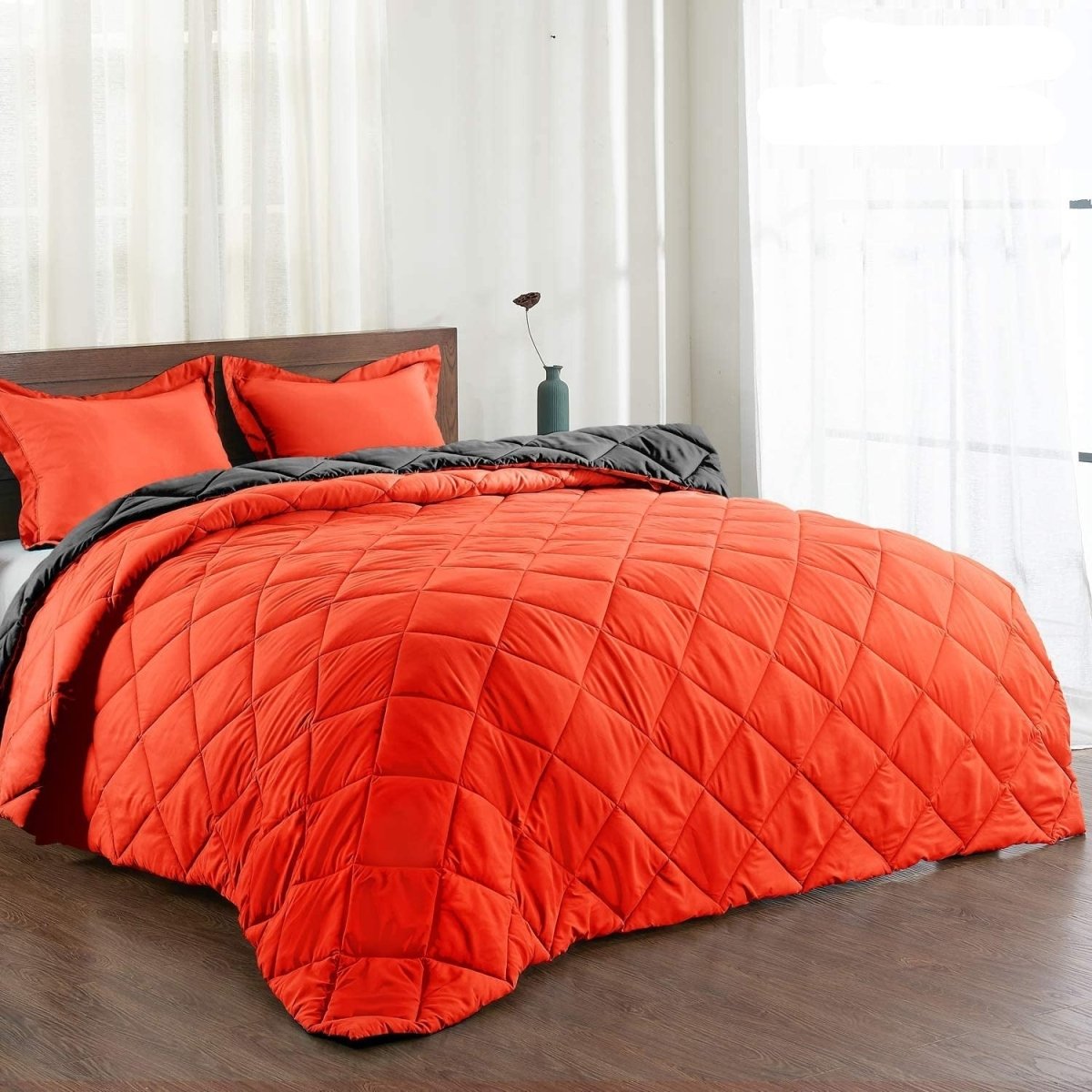 Reversible Down Alternative All Seasons Luxury Comforter Set - Anna's Linens