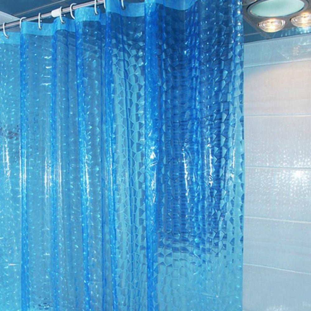 Waterproof 3D Shower Curtain With 12 Hooks - Anna's Linens