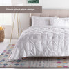 White Pinch Pleat