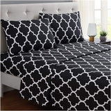 Quatrefoil Black