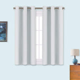 Light Blocking Curtain Soft Fabric 1 Pair