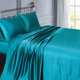 Satin Silky Soft 4 pcs Bed Sheets Set - Anna's Linens Store