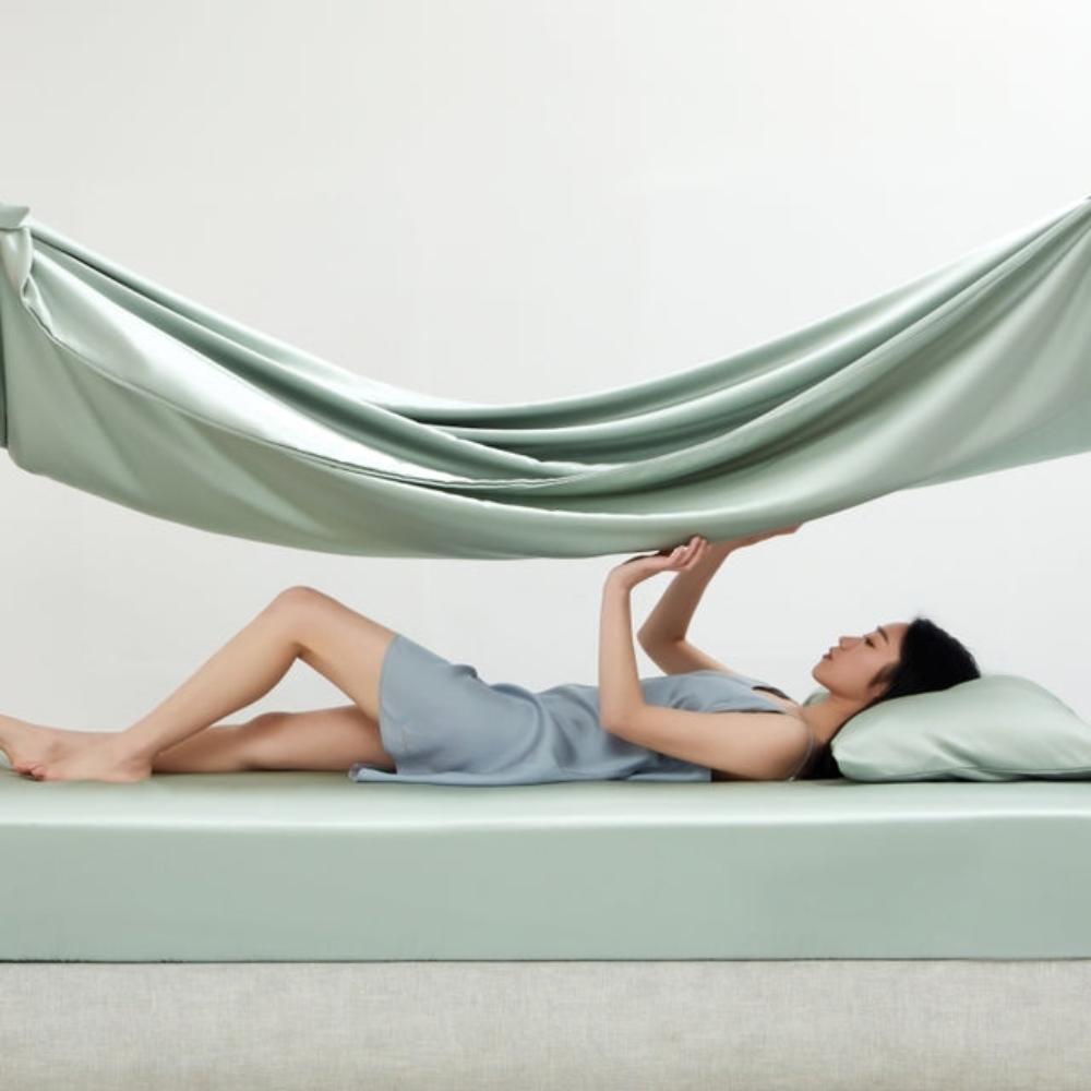 100% Mulberry Silk Fitted Sheet Pillowcases Set - Anna's Linens