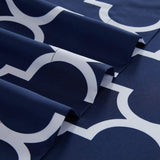 Quatrefoil Navy Blue