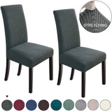 Dining Chair Covers Stretch Chair Covers Parsons Chair Slipcover Chair Covers for Dining Room Set of 2 - Anna's Linens Store