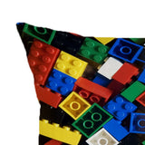 Lego Square Pillow Case Reversible Sequin Glitter Sofa Waist Throw Cushion Cover / Lego - Anna's Linens Store