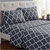 Quatrefoil Silver Gray