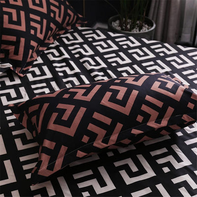 Modern Geometric Duvet Cover Bedding Set - Anna's Linens Store