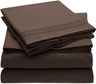 Brushed Microfiber Hypoallergenic 4 pcs Bedsheet Set - Anna's Linens Store