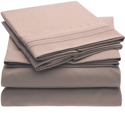Brushed Microfiber Hypoallergenic 4 pcs Bedsheet Set - Anna's Linens Store