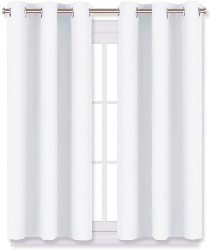 Light Blocking Curtain Soft Fabric 1 Pair