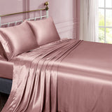 Satin Silky Soft 4 pcs Bed Sheets Set - Anna's Linens Store