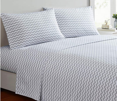 Brushed Microfiber Hypoallergenic 4 pcs Bedsheet Set King Size - Anna's Linens Store