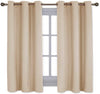 Light Blocking Curtain Soft Fabric 1 Pair