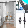 Crystal Beaded Curtain Tassel Curtain - Partition Door Curtain Beaded String Curtain Door Screen Panel Home Decor Divider Crystal Tassel Screen 90x200cm (2 Pack) - Anna's Linens Store