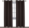 Light Blocking Curtain Soft Fabric 1 Pair