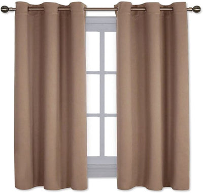 Light Blocking Curtain Soft Fabric 1 Pair