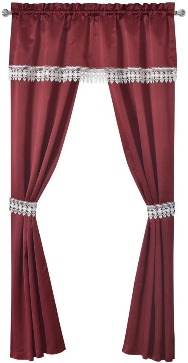 5 Piece Window Set, 54 x 84 - Inches - Anna's Linens