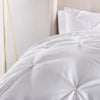White Pinch Pleat