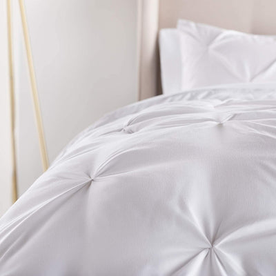 White Pinch Pleat