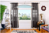 Sheer Curtains. 2 Panels set. - Anna's Linens Store
