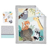 Mighty Jungle 3Piece Crib Bedding Set - Anna's Linens Store