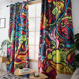Dark Color Curtain Size - W 100" x H 100" - Anna's Linens Store