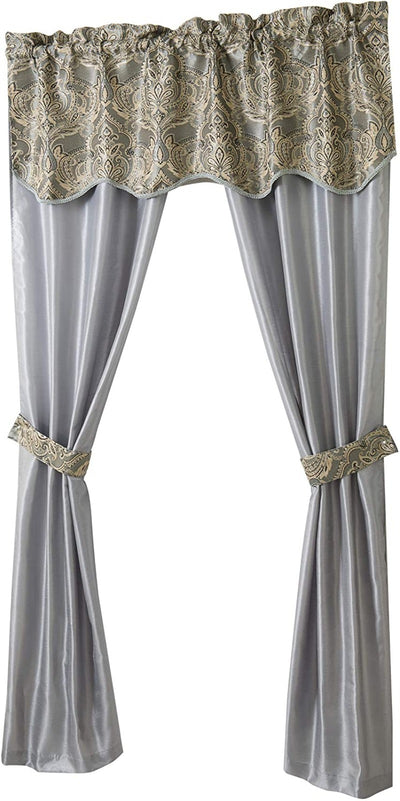 5 Piece Window Set, 54 x 84-Inches - Anna's Linens Store