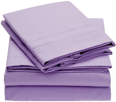 Brushed Microfiber Hypoallergenic 4 pcs Bedsheet Set - Anna's Linens Store