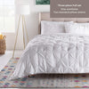 White Pinch Pleat