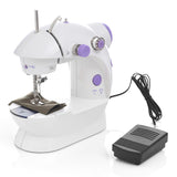 Mini Portable Handheld Sewing Machine Stitch Sew Needlework Cordless Clothes Fabrics - Anna's Linens Store