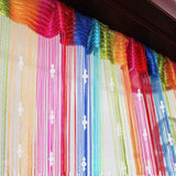 Crystal Beaded Curtain Tassel Curtain - Partition Door Curtain Beaded String Curtain Door Screen Panel Home Decor Divider Crystal Tassel Screen 90x200cm (2 Pack) - Anna's Linens Store