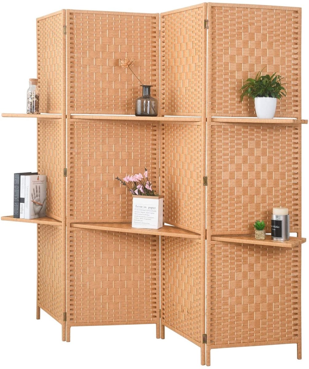 6 ft Tall - Extra Wide 6 Panels Room Divider - Anna's Linens