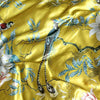 Floral Silky Satin Comforter Set Bird Flower Pattern Bedding Set Sexy Luxury Quilt Set Comforter with Pillowcases - Anna's Linens Store