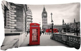 Duvet Cover Set Soft London Themed Comforter Cover Set 3 Pieces - Anna's Linens Store