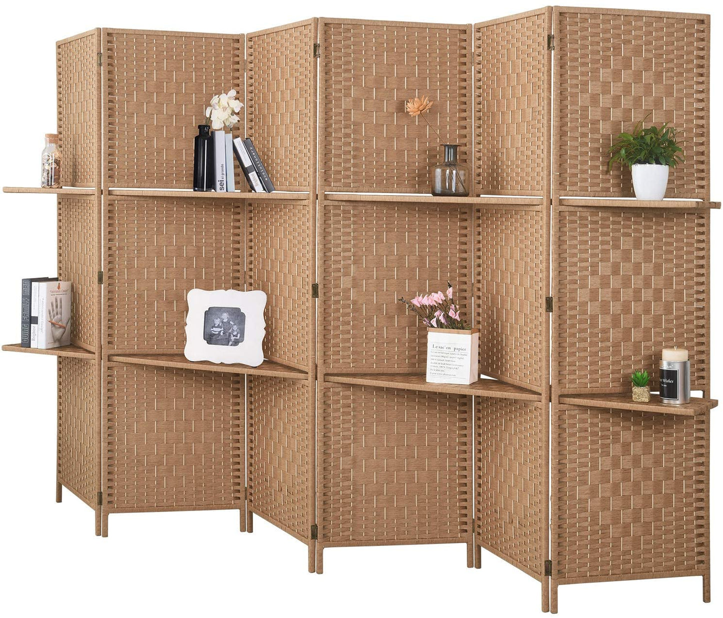 6 ft Tall-Extra Wide 6 Panels Room Divider | Anna's Linens