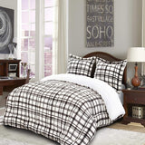 Plaid Ivory Mocha
