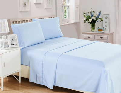 1800 Tread Wrinkle Stain Fade Resistant Hypoallergenic Deep Pocket 6 Pcs Bed Sheet Set - Anna's Linens Store