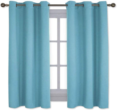 Light Blocking Curtain Soft Fabric 1 Pair