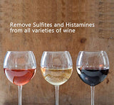 Wine Filters (24 Pack) Remove Sulfite Tannin and Histamines All Natural Ingredients Wine Allergy Sensitivity Prevention - Anna's Linens Store