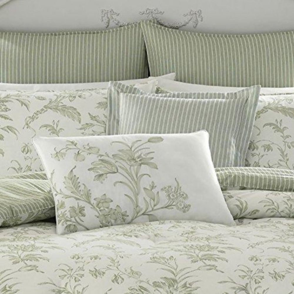 7pcs Luxury Ultra Soft All Season Premium Stylish Delicate Design Comforter Set - Anna's Linens