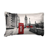 Duvet Cover Set Soft London Themed Comforter Cover Set 3 Pieces - Anna's Linens Store