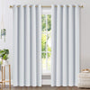 Set of 2 Blackout Window Curtain Treatment Thermal Insulated Drapery Panels - Anna's Linens Store