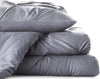 Gray Pinch Pleat
