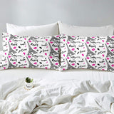 Duvet Cover Set Soft London Themed Comforter Cover Set 3 Pieces - Anna's Linens Store