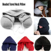 grey Hooded pillow