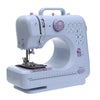 Mini 12 Stitches Sewing Machine Household Multifunction Double Thread And Speed Free Arm Crafting Mending Machine LED - Anna's Linens Store