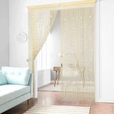 Crystal Beaded Curtain Tassel Curtain - Partition Door Curtain Beaded String Curtain Door Screen Panel Home Decor Divider Crystal Tassel Screen 90x200cm (2 Pack) - Anna's Linens Store