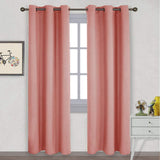 Light Blocking Curtain Soft Fabric 1 Pair